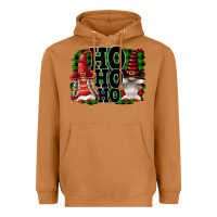 Meerkat Ho Ho Ho Christmas Gnomes Heavyweight Hoodie - FaDigitalArtStudio