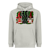 Moon Dust Ho Ho Ho Christmas Gnomes Heavyweight Hoodie - FaDigitalArtStudio
