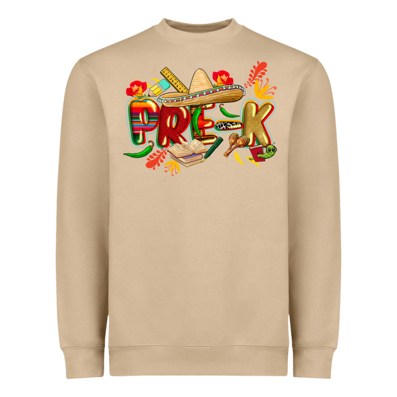 Cinco De Mayo Pre K Heavyweight Sweatshirt by CowGirlArtShop | Teevron