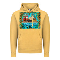 Vintage Mustard teachers change the world mousepad Vintage Hoodie - BarkalooDesign