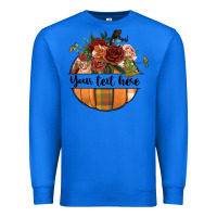 True Royal preview customize floral pumpkin Premium Sweatshirt - BundleAndBundleShop