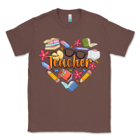 Chestnut teacher heart Classic Tee - Artiststas