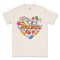Natural teacher heart Classic Tee - Artiststas