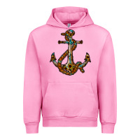 Fuchsia Pink western anchor Urban Hoodie - RacoonDesign