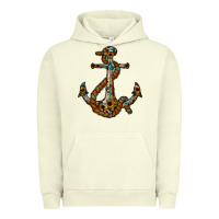 Pigment Pistachio western anchor Urban Hoodie - RacoonDesign