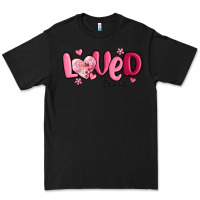 Black valentine's day loved john 3 16 Premium Tee - MaliasSmallBusiness