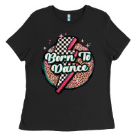 Black born to dance Ladies Tee - MaliasSmallBusiness