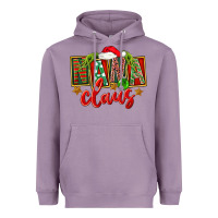 Lavender christmas nana claus Heavyweight Hoodie - FaDigitalArtStudio