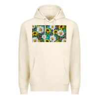 Tofu Sunflower And Daisy With Leopard Premium Hoodie - RanaPortraitStore