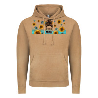 Vintage Camel western mama messy bun Vintage Hoodie - Jasminsmagicworld