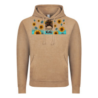 Vintage Coffee western mama messy bun Vintage Hoodie - Jasminsmagicworld