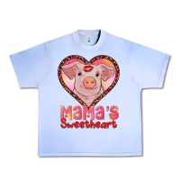 Grape Ice mamas sweetheart baby pig Urban Heavy Tee - RanaPortraitStore