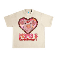Sandshell mamas sweetheart baby pig Urban Heavy Tee - RanaPortraitStore