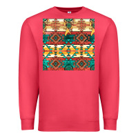 Cardinal native american aztec seamless pattern Premium Sweatshirt - BundleAndBundleShop