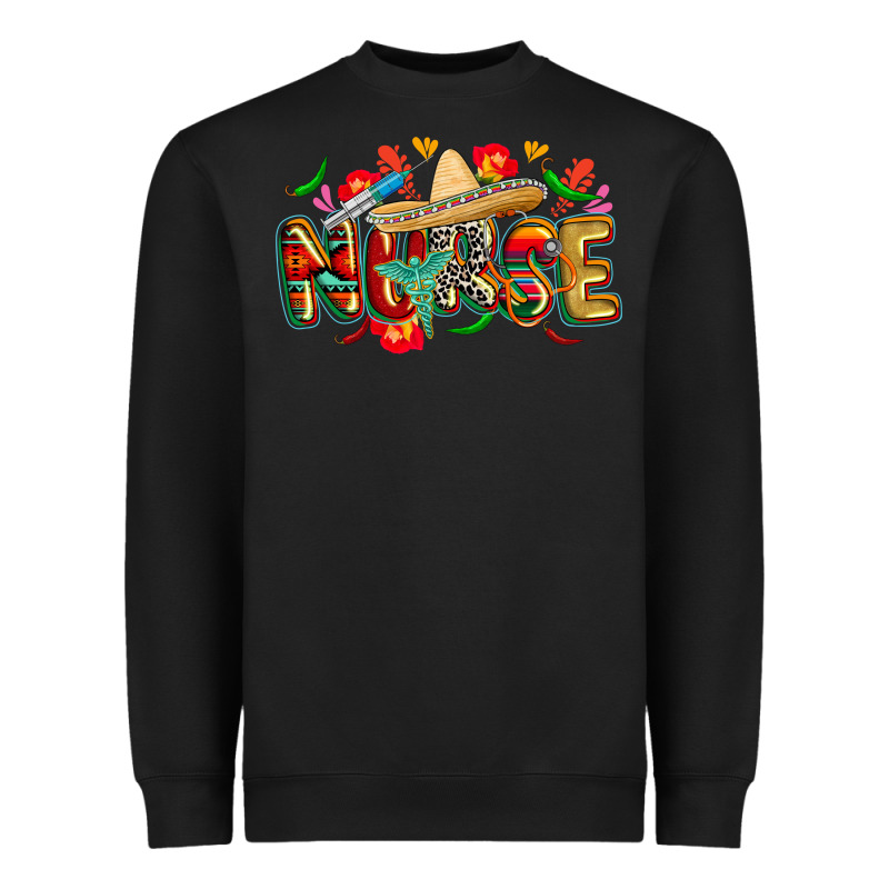 Cinco De Mayo Nurse Heavyweight Sweatshirt by CowGirlArtShop | Teevron