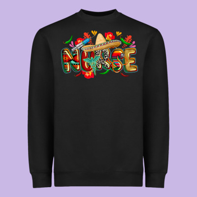Cinco De Mayo Nurse Heavyweight Sweatshirt Designed By Cowgirlartshop