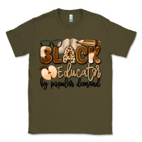 Army Green black educator by popular demand Classic Tee - Artiststas