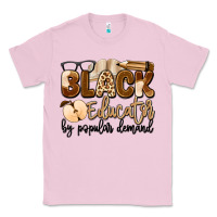Bubblegum Pink black educator by popular demand Classic Tee - Artiststas