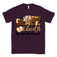 Plum black educator by popular demand Classic Tee - Artiststas