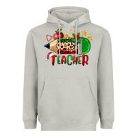Moon Dust Christmas Teacher Pencil Heavyweight Hoodie - FaDigitalArtStudio