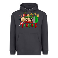 Smoke Christmas Teacher Pencil Heavyweight Hoodie - FaDigitalArtStudio