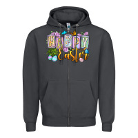 Smoke Happy Easter Zipper Hoodie - OliviaCreatesArt