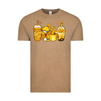 Vintage Coffee childhood cancer coffee Vintage Tee - Jasminsmagicworld