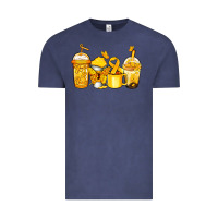 Vintage Denim childhood cancer coffee Vintage Tee - Jasminsmagicworld