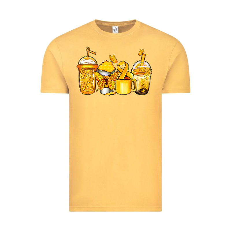 Childhood Cancer Coffee Vintage Tee by Jasminsmagicworld | Teevron