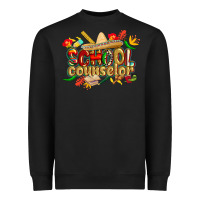 Black cinco de mayo school counselor Heavyweight Sweatshirt - CowGirlArtShop