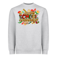 Heather Grey cinco de mayo school counselor Heavyweight Sweatshirt - CowGirlArtShop
