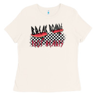 Break Boards Not Hearts Ladies Tee | Teevron