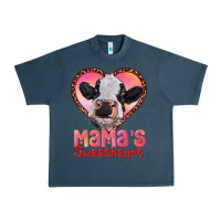 Midnight Navy mamas sweetheart baby cow Urban Heavy Tee - RanaPortraitStore