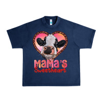 Navy mamas sweetheart baby cow Urban Heavy Tee - RanaPortraitStore