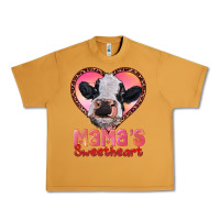 Mamas Sweetheart Baby Cow Urban Heavy Tee | Teevron