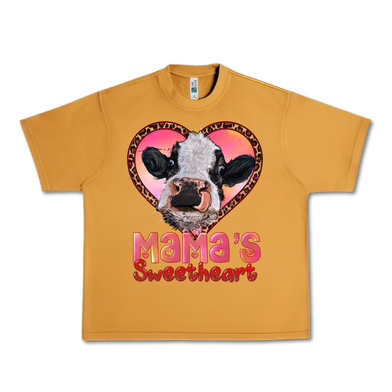 Mamas Sweetheart Baby Cow Urban Heavy Tee by RanaPortraitStore | Teevron