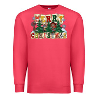 Cardinal merry christmas Premium Sweatshirt - FaDigitalArtStudio
