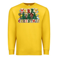 Lemon merry christmas Premium Sweatshirt - FaDigitalArtStudio