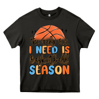 Asphalt the only b.s. i need is basketball season Heavy Core Tee - MaliasSmallBusiness