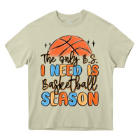 Mossy the only b.s. i need is basketball season Heavy Core Tee - MaliasSmallBusiness