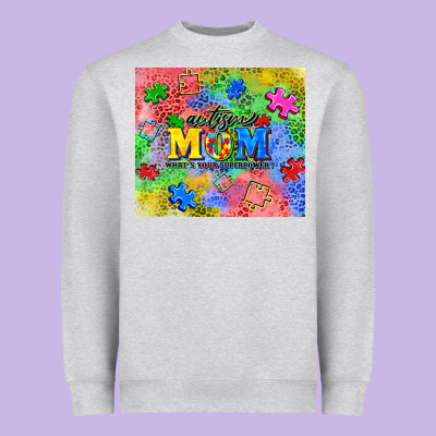 Autism Heavyweight Sweatshirt Designed By Cowgirlartshop