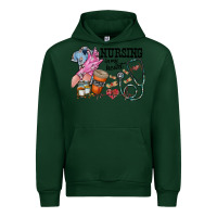 Forest Green nursing in my heart Urban Hoodie - RacoonDesign