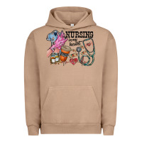 Pigment Burro nursing in my heart Urban Hoodie - RacoonDesign