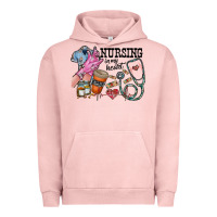 Pigment Salmon nursing in my heart Urban Hoodie - RacoonDesign