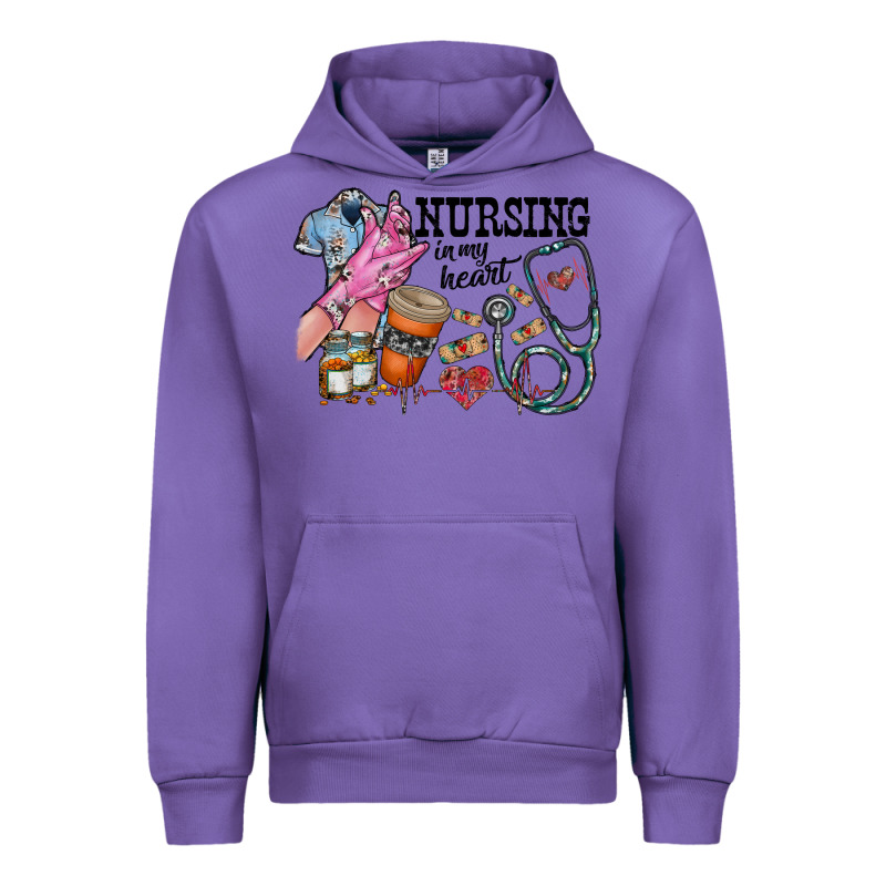 Nursing In My Heart Urban Hoodie by RacoonDesign | Teevron