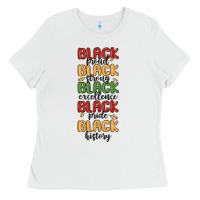 White black history Ladies Tee - MaliasSmallBusiness