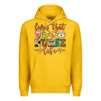 Lemon Livin' That Nurse Life Premium Hoodie - FaDigitalArtStudio