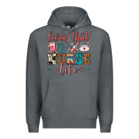 Rock Livin' That Nurse Life Premium Hoodie - FaDigitalArtStudio