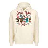 Tofu Livin' That Nurse Life Premium Hoodie - FaDigitalArtStudio