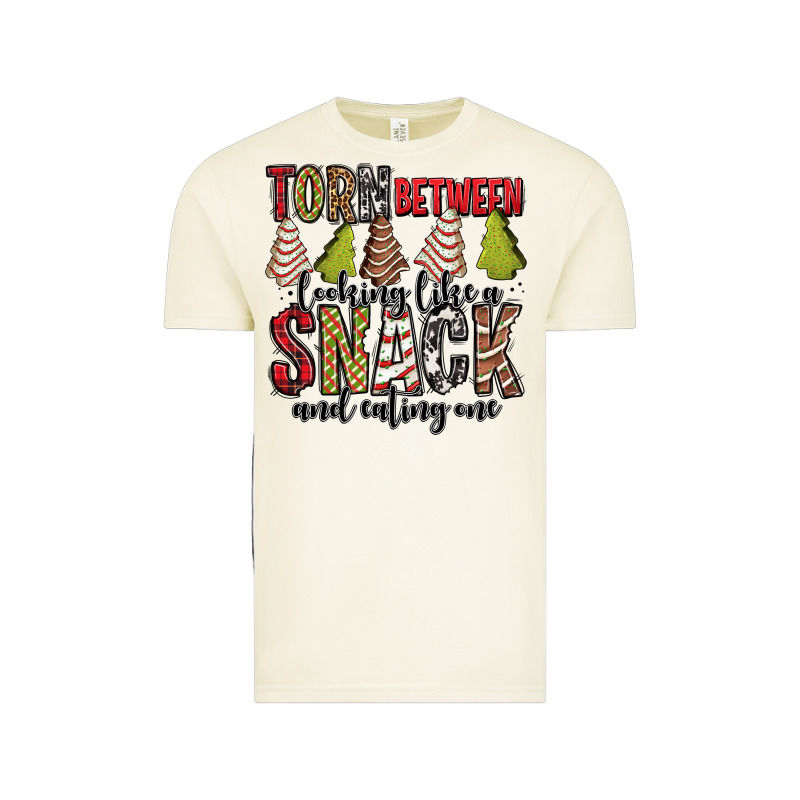 Torn Between Looking Like A Snack And Eating One Christmas Cake Vintage Tee by Jasminsmagicworld | Teevron
